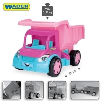 Грузовик для девочки Wader Гигант (в п/э упаковке) - Pampik - 2