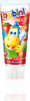 Дитяча зубна паста Bobini, 1+, 75 мл (83-01298) - Pampik