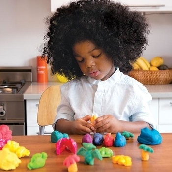 Набір для ліплення Tutti-Frutti Парк динозаврів - Pampik - 3