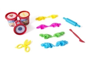 Набір для ліплення Tutti-Frutti Парк динозаврів - Pampik - 4