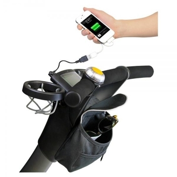 Дитяча прогулянкова коляска 4moms Origami, чорний (817980011014) - Pampik - 4