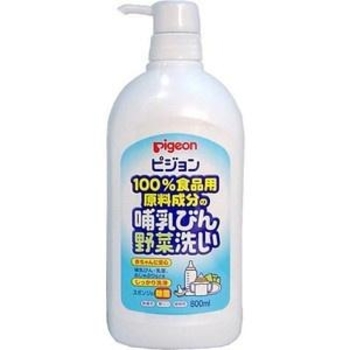 Засіб для миття пляшок і овочів Pigeon з дозатором, 800 мл - Pampik