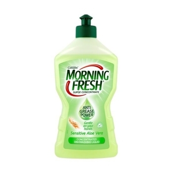 Средство для мытья посуды-суперконцентрат Morning Fresh Sensitive Aloe Vera, 450 мл - Pampik