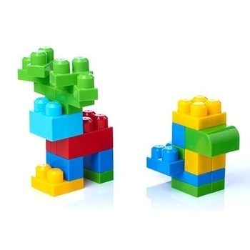 Конструктор Mega Bloks класичний в сумці, 60 деталей (DCH55) - Pampik - 2
