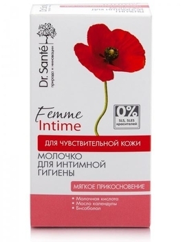 Молочко для интимной гигиены Dr.S. Femme Intime Мягкое прикосновение, 230 мл - Pampik