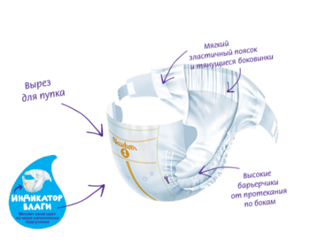 Підгузки Libero Newborn 2 (3-6 кг), 52 шт. - Pampik - 2