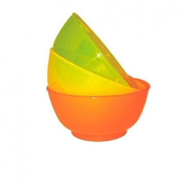 Тарілки дитячі глибокі Baby Team, 3 шт. - Pampik