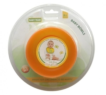 Тарілки дитячі глибокі Baby Team, 3 шт. - Pampik - 2