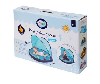 Ігровий килимок-басейн з козирком від сонця Ludi Пляж - Pampik - 2