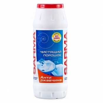 Чистящий порошок Sarma Антиржавчина, 400 г - Pampik