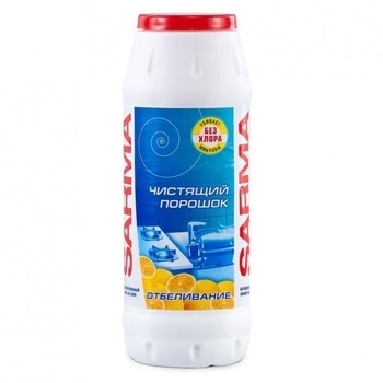 Порошок з антибактеріальним ефектом Sarma Лимон, 400 г - Pampik