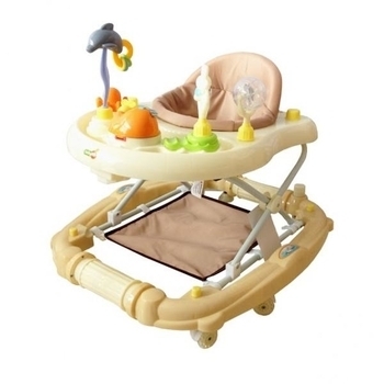 Ходунки Babyhit Emotion Zoo, бежевий - Pampik