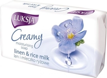 Крем-мило Luksja Linen Rice Milk, 90 г - Pampik
