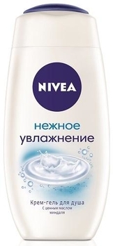 Крем-гель для душу Nivea Ніжне зволоження, 250 мл - Pampik