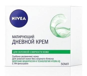 Крем Nivea матуючий денний для жирної шкіри, 50 мл - Pampik - 2