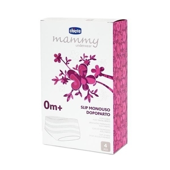 Трусики одноразовые послеродовые Chicco, безразмерные, 4 шт. (архив) - Pampik