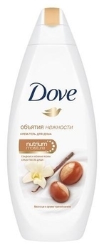 Крем-гель для душу Dove Обійми ніжності Олія ши і ваніль, 250 мл - Pampik