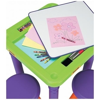 Стол + 2 стула Grow’n Up, зеленый (5006) - Pampik - 3