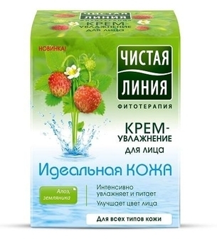 Крем-зволоження для обличчя Чиста Лінія Ідеальна шкіра, 45 мл - Pampik