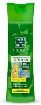 Шампунь Чиста Лінія Об'єм і сила, 400 мл - Pampik