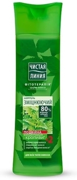 Шампунь Чиста Лінія Зміцнювальний з кропивою, 400 мл - Pampik