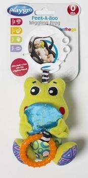 Іграшка-підвіска, що трясеться Playgro Жабка - Pampik - 2