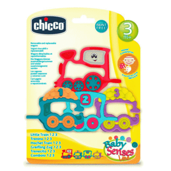 Іграшка-брязкальце Chicco Паровозик 1 2 3 - Pampik - 2