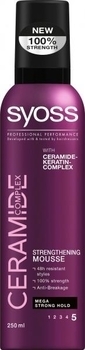 Мус для укладки волосся Syoss Ceramide, максимально сильна фіксація, 250 мл - Pampik - 2