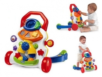 Ігровий розвиваючий ходунки-центр Chicco перші кроки - Pampik - 3