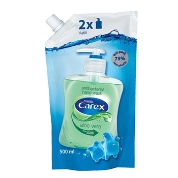 Мило рідке антибактеріальне Carex Aloe Vera, 500 мл - Pampik