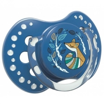 Силіконова динамічна пустушка Lovi Folky, 0-3 міс., 2 шт. (22 / 841boy) - Pampik - 2