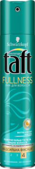 Лак для волосся Taft Fullness, 250 мл - Pampik