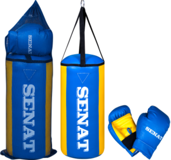 Набір юного боксера Senat, синій з жовтим - Pampik