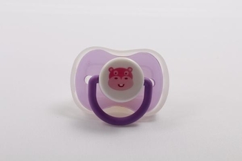 Пустушка Lindo латексна кругла для сну з ковпачком, в асортименті, 12+ - Pampik - 2