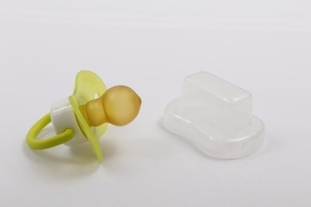 Пустушка Lindo латексна кругла для сну з ковпачком, в асортименті, 12+ - Pampik - 7