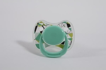 Пустушка Lindo латексна кругла для сну з ковпачком, в асортименті, 3+ - Pampik - 6