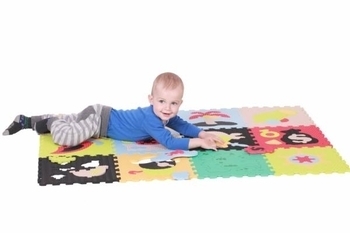 Дитячий ігровий килимок-пазл Baby Great Пригода піратів, 122х92 см - Pampik - 3