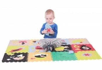 Дитячий ігровий килимок-пазл Baby Great Пригода піратів, 122х92 см - Pampik - 2