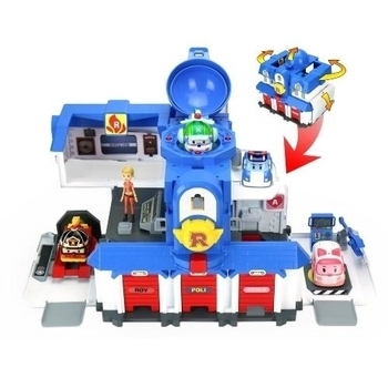 Игровой набор Robocar Poli Штаб-квартира (с фигуркой Джин) - Pampik - 3
