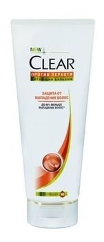 Бальзам-ополаскиватель Clear Защита от выпадения волос, 180 мл - Pampik