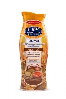 Шампунь Сто Рецептів Краси Хлібний, 380 мл - Pampik