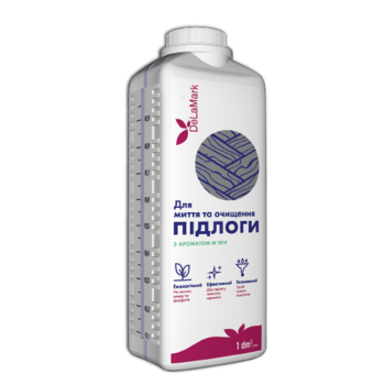 Засіб для миття підлоги De La Mark з ароматом м'яти, 1 л - Pampik