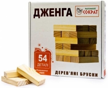 Настільна гра Маленький Сократ Дженга (k00059494) - Pampik