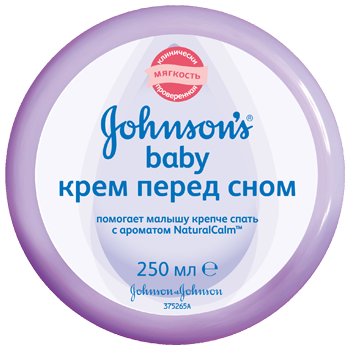 Крем JOHNSON'S® Baby «Перед сном», 250 мл - Pampik