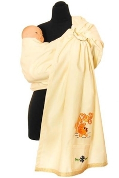 Слінг з кільцями Василинка Гоголь-моголь, р. 46-48 (11370) - Pampik