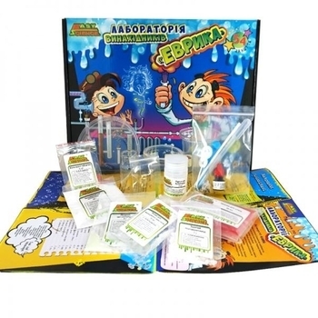 Набір EasyScience Лабораторія винахідників Еврика, укр. мова (45009) - Pampik - 2