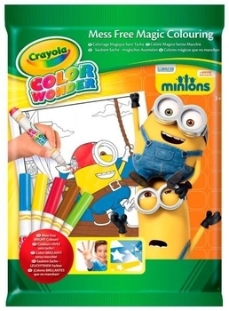 

Книга-раскраска Crayola Миньоны с фломастерами, 18 страниц (75-2536)