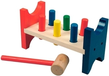 Стукалка Bino Кольорова - Pampik