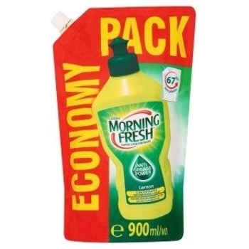 Рідина для миття посуду Morning Fresh Лимон Refil, 900 мл - Pampik