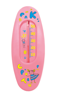 Термометр для ванної Склоприлад Сувенір В-1, рожевий (300146) - Pampik